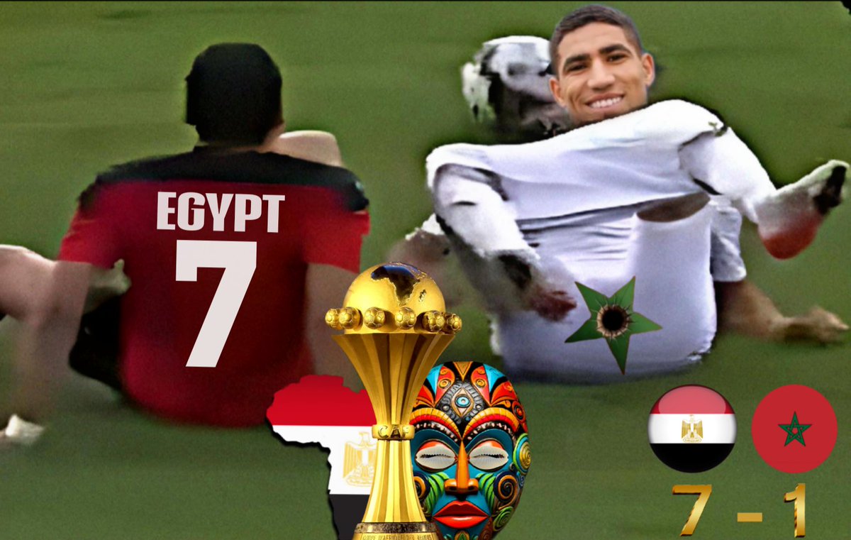 MHMD_2o2o's tweet photo. @marocexpresse مصر عملت خرم من فوق و تحت للمغرب و المغاربة  ممكن فارق الالقاب و الامكانيات عملهم عقده للاسف https://t.co/o9mysznjtr