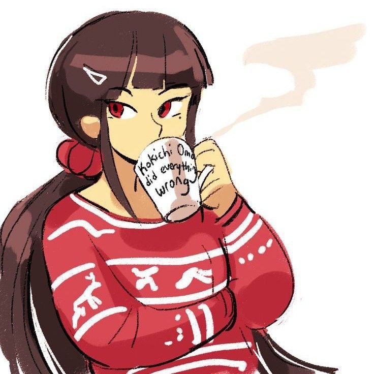 HarumakiAss's tweet photo. This hot chocolate tastes better on this cup. Anything wrong with it? https://t.co/oWqMb2CJRr