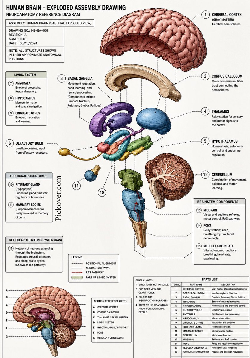 pickover's tweet photo. Neuroscientist David Eagleman writes: "Every cell in your brain has the entire human genome in it. It’s trafficking millions of proteins around in extremely complicated biochemical cascades. Each neuron in your head is mind-bogglingly complex and you’ve got 86 billion of them. So when we say you’re just a bunch of neurons, we’re sweeping all that under the rug. In fact, you are a whole cosmos of your inner life in there."  Source: https://t.co/MMKXA7bsjH