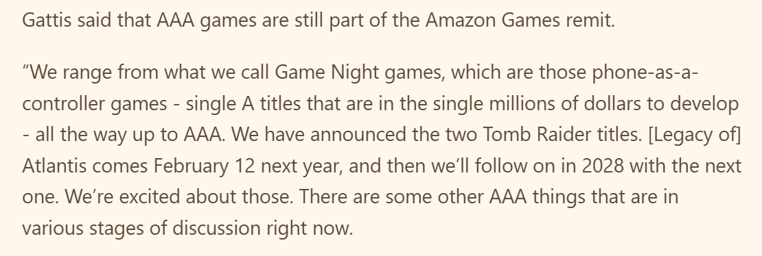 Wario64's tweet photo. Tomb Raider: Catalyst now releasing in 2028 (was previously announced for 2027) https://t.co/gV7gz0kV8J https://t.co/sq6BaeLGih