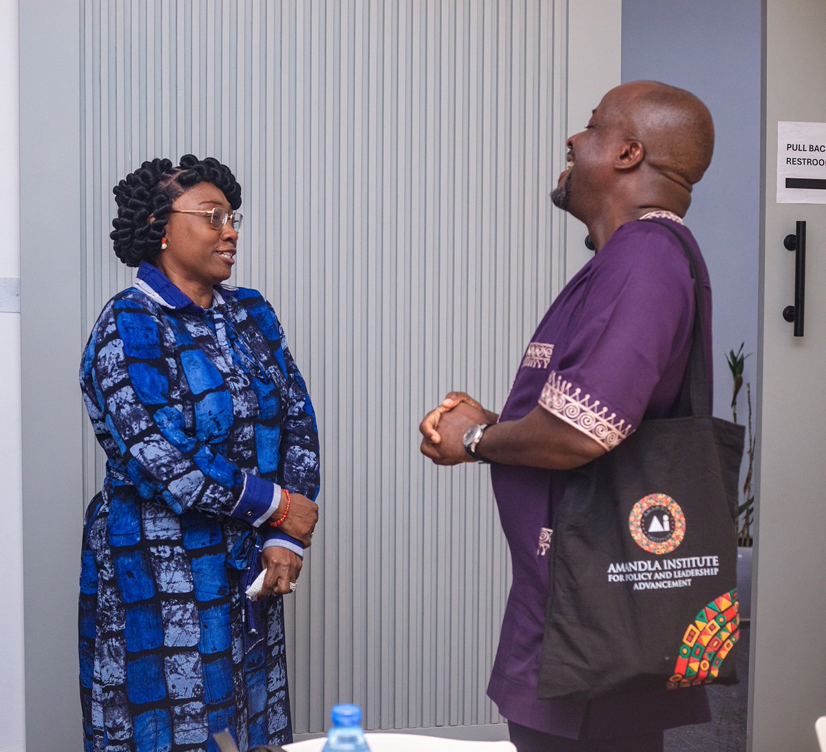 AmandlaInstitut's tweet photo. The Amandla Institute for Policy and Leadership Advancement was honoured to host a delegation from the Open Society Foundations at its Abuja office, led by Mr Pedro Abramovay, Vice President of Programmes at the Open Society Foundations.

#AmandlaInstitute #OpenSocietyFoundations https://t.co/xhnRbrqEka