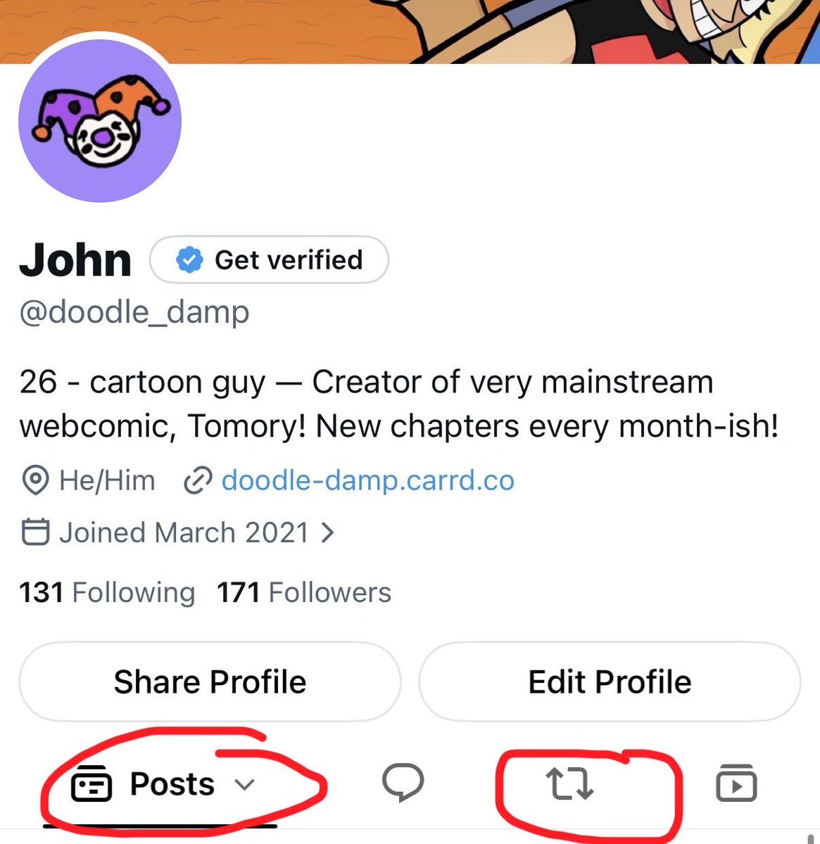 DoodleDreem's tweet photo. They finally added separate tweets / retweet feeds. I can finally retweet art without burying the infrequent tweets I actually make. https://t.co/MAOUzyEEl4