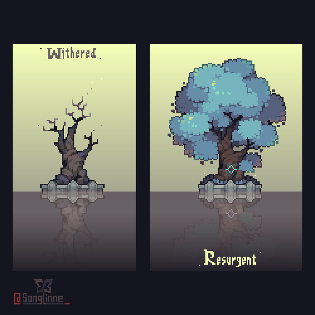 SongLinne_'s tweet photo. #pixelart https://t.co/arvzvdN6l7
