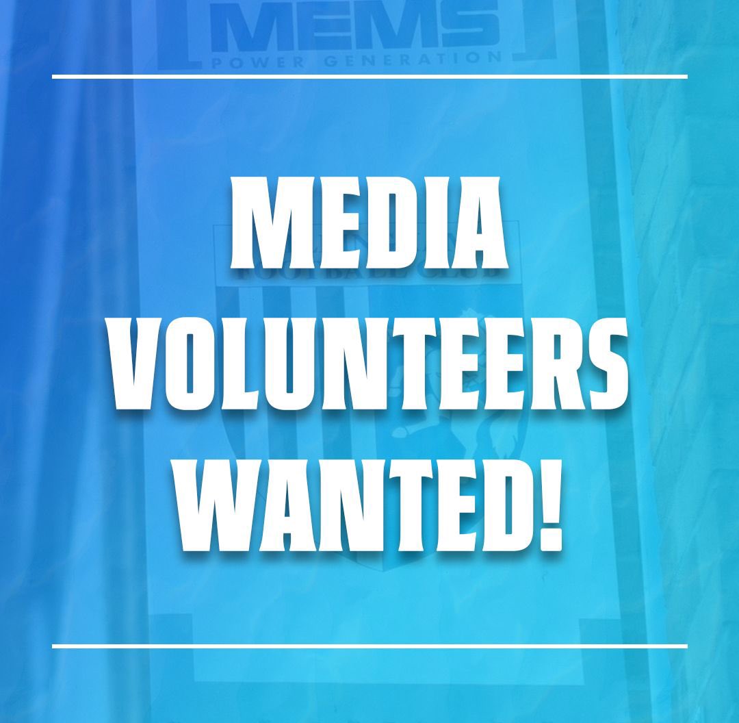 J_Hobbs06's tweet photo. I’m looking for a couple of Matchday Media Volunteers to help us out with content next season! 🤳📹
If you or anyone you know is interested, check out the link below 🔗
https://t.co/IDfLAu0a3Y
#MediaRole #FootballMedia https://t.co/uzrv2RNiIS