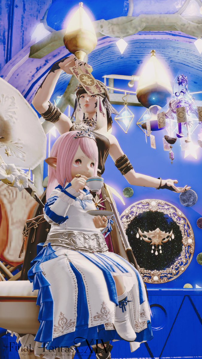almira_ff14's tweet photo. 昨日みあんさんとSS撮りに行ったのあげてなかた！みあんさんをUFOキャッチャーでゲット！！！！ https://t.co/EZDObKylT8