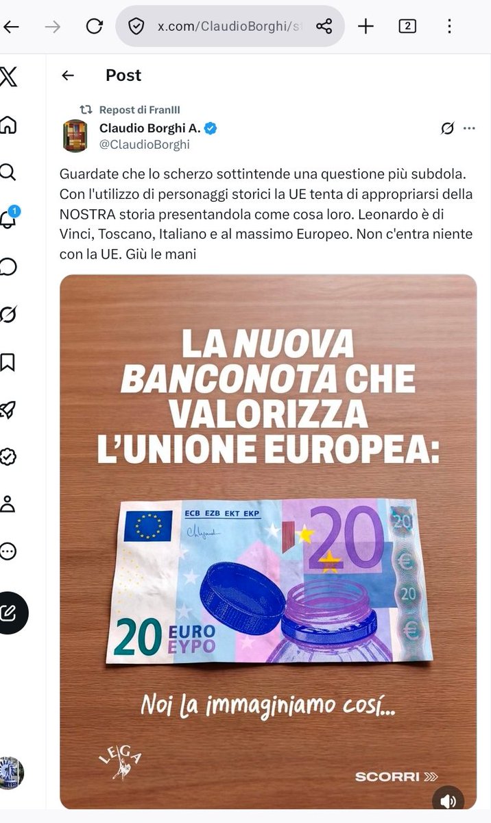 pelton2020's tweet photo. @haStatoNESSUNO @Avvenire_Nei @BelpietroTweet @franborgonovo @madforfree @ladyonorato @boni_castellane @rusembitaly @valy_s @LaVeritaWeb @cris_cersei @SecKennedy @PM_ViktorOrban @TuckerCarlson @matteosalvinimi @RoVannacci @ale_dibattista @ClaudioBorghi @OrtigiaP https://t.co/Ei44PU4Chg
<---🧵🇷🇺🇷🇺#RussiaStory♥️♥️♥️
💀🌈🇪🇺#BruxelleSStàn💉💉🚀🚀🚽🚽💰💰💰

💔💔#CainoStory ⚰️⚰️#DonbasGenocide
MAI NELLA STORIA SI È ARRIVATI A UN #LIVELLOPOLITICO/#ECONOMICO COSÌ IN BASSO🏚🏚🏚
🚨#IVreichStory☢️☢️卐卐🤮#Norimberga2⚖️⚖️

⬇️QUESTA È LA CLOACA🇺🇸🇪🇺 https://t.co/i1WXFy60Pq