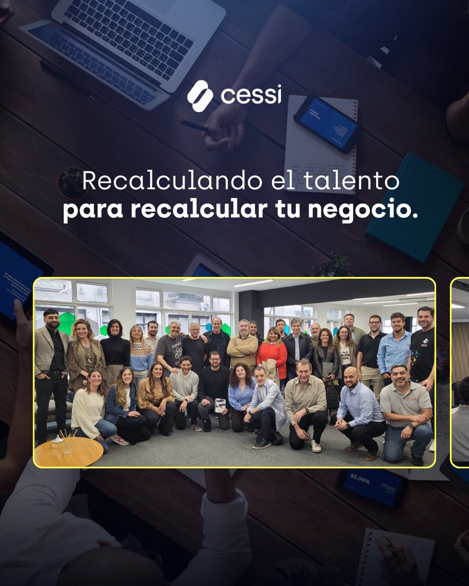 CessiArgenTIna's tweet photo. 👥 Tuvimos un gran encuentro en el Conversatorio “Recalculando el talento para recalcular el negocio” junto al Espacio Talento.

💡Escuchar otras experiencias y poner ideas en común abre nuevas conversaciones que transforman nuestro liderazgo.

#conversatorio #industriaIT https://t.co/3nf4inm1QJ