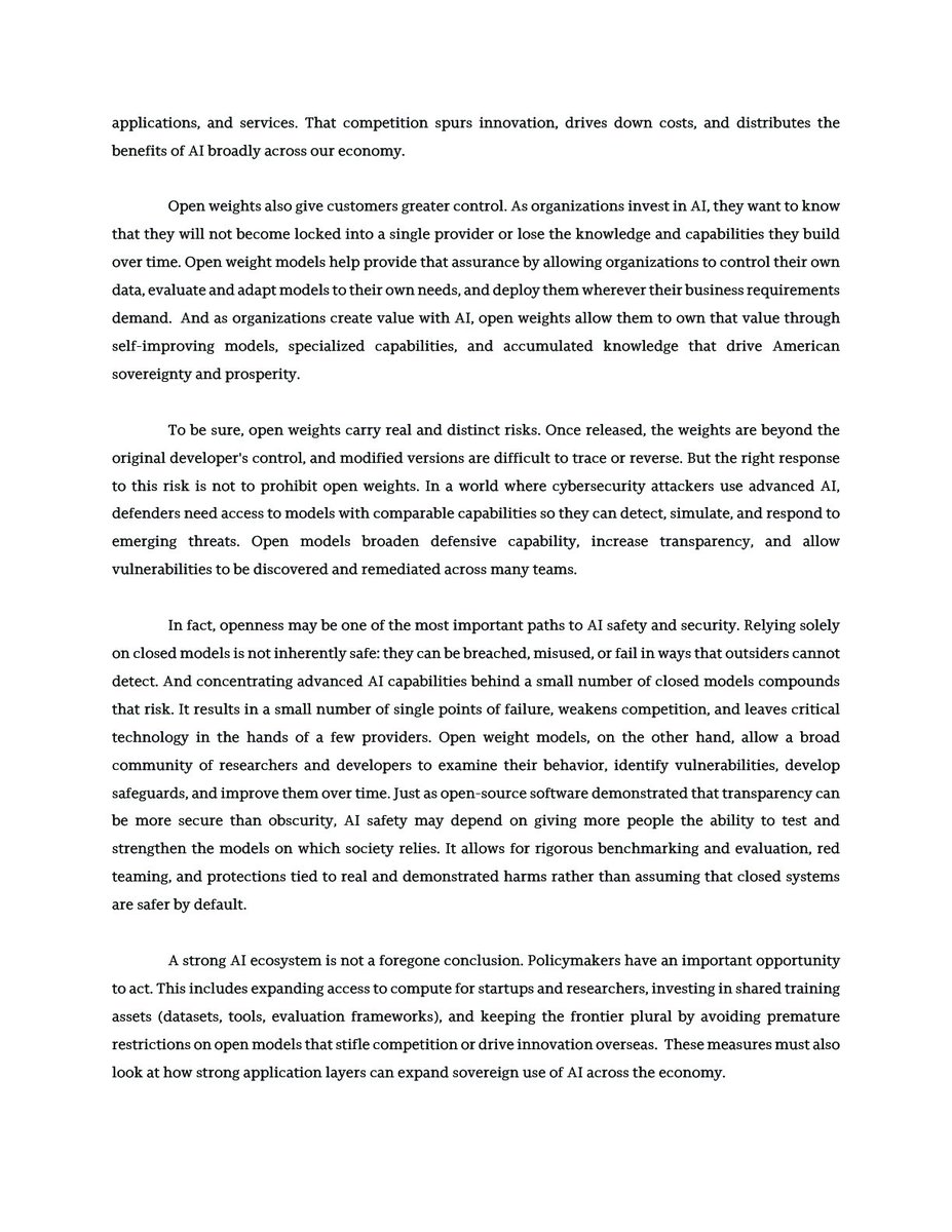 AregbesolaOmot1's tweet photo. 🚨 Breaking: The AI battle just took a new turn.

@Microsoft @Meta @nvidia @ycombinator @PalantirTech @huggingface @MistralAI @perplexity_ai @Replit and others have joined forces to defend open AI models. https://t.co/DoBk4wHPLc