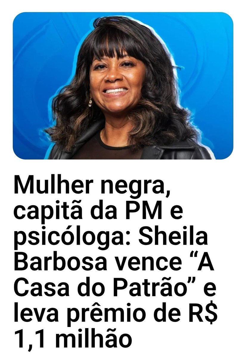 SheilaBarbosaOf's tweet photo. Minha pedras 💎 teve matéria da nossa CAMPEÃ SHEILA 🏆  para revista Raça.

🔗 https://t.co/CEas3kxmoD

Clique acima para acessar👆🏾

Bom final de semana pra todos vcs 🙌🏾💎 #TeamSheila https://t.co/rweQpkKyiY