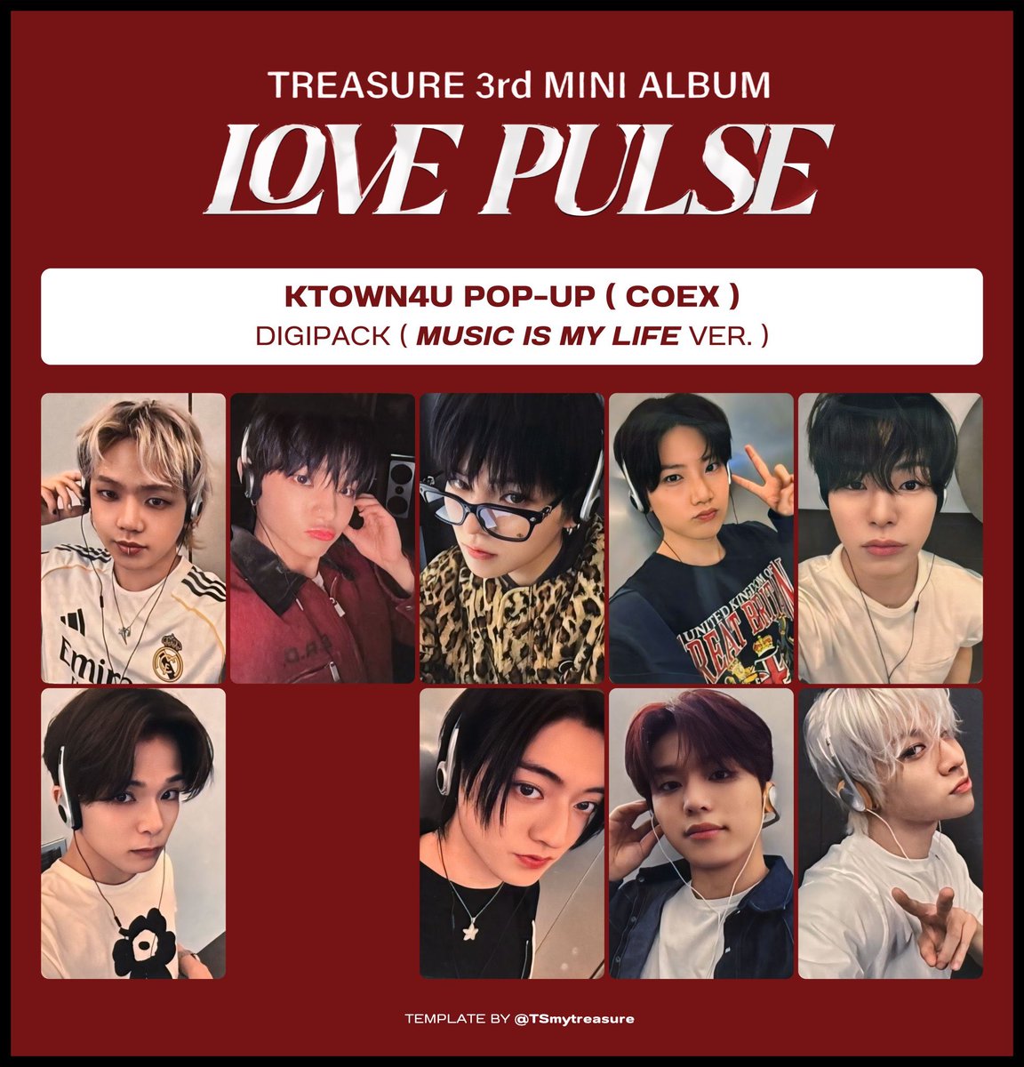 dyg_ach's tweet photo. TREASURE トレカ LOVEPULSE 交換 トレジャー 

《求》買取 又は NEW WAYスタンプツアー特典

《譲》画像 計10枚

7/25神戸手渡し又は郵送📮

お心当たりのある方はお気軽にお声がけ下さい。
 #TREASURE交換 https://t.co/82HWnfIqjB