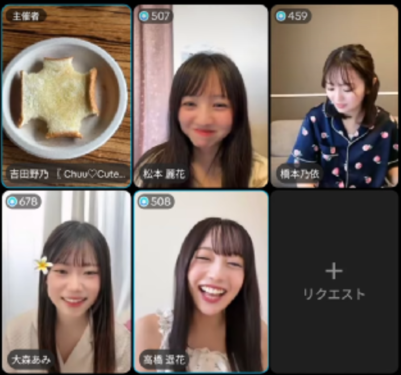 Chopperman11319's tweet photo. 【24時間配信名場面集プレイバック】  

・謎の紙袋アイドル
・高橋遥花選手権
・クレしん選手権
・奇妙なパンの食べ方

@nono_chuucute
@chuu_cute_
#吉田野乃 #ChuuCute https://t.co/WFIHZE4som