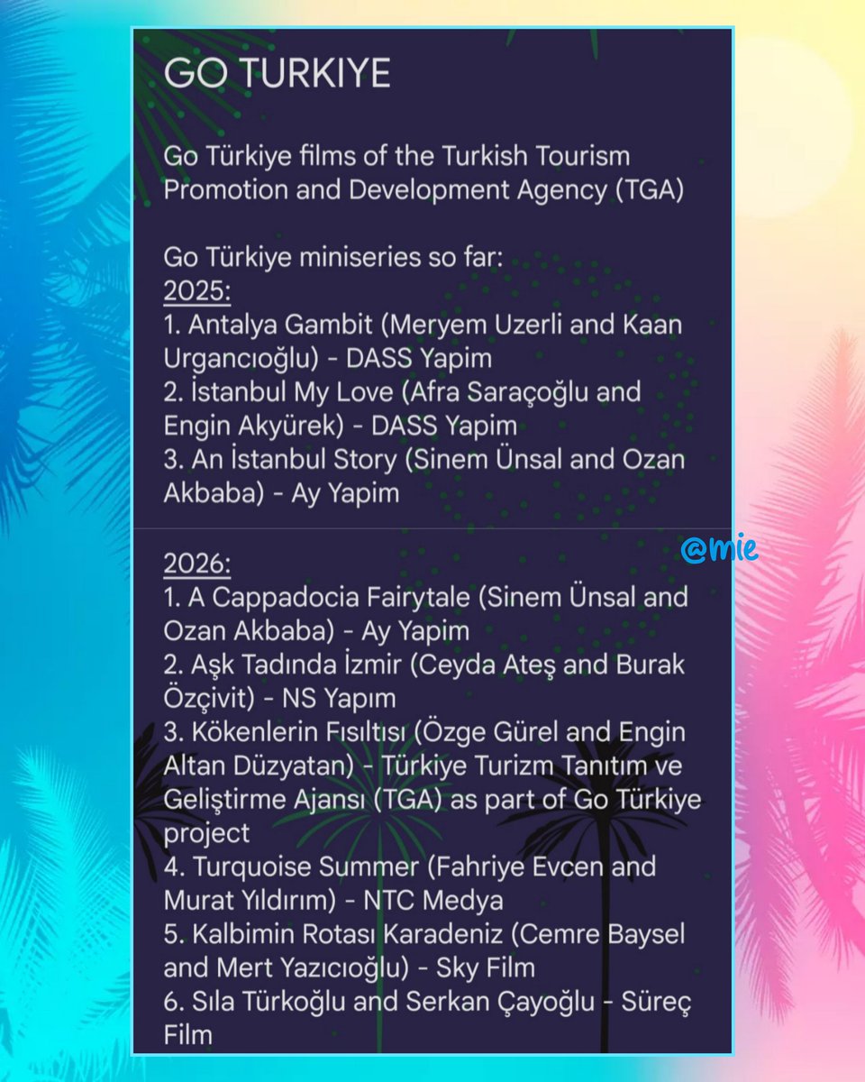 amie_hastuti's tweet photo. July 24th, 2026
Good luck for #SılaTürkoğlu and Serkan Çayoğlu

Note: I already update the data and corrected the previous one.

 🧿🪷🪬☘️🎱 https://t.co/0cjRQdebyj