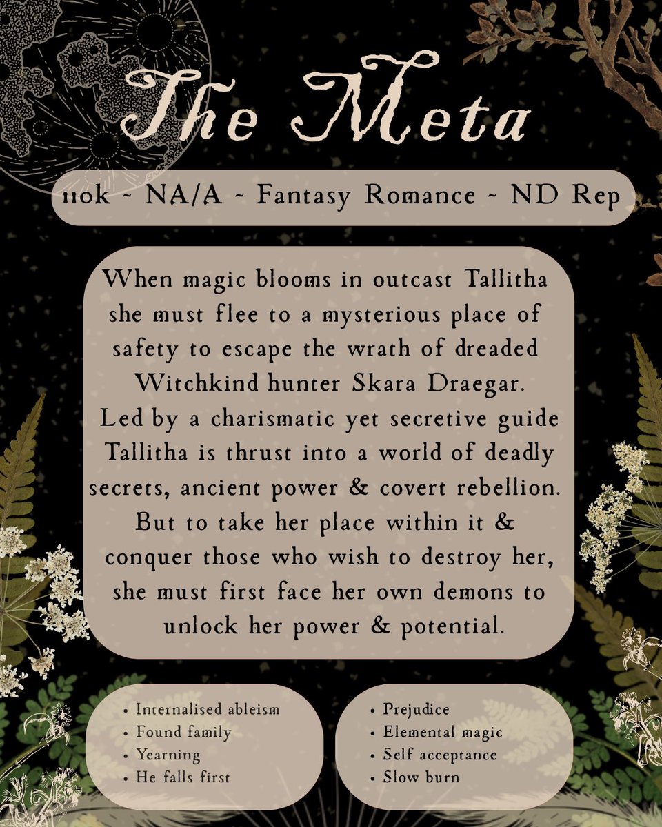 jenhswrites's tweet photo. The Lunaria Witch
A River Enchanted ❌ Unmasked 
110k - NA/A -  Fantasy Romance- ND REP
#questpit #f #r #q #ownvoices https://t.co/7MYgbDcGS0