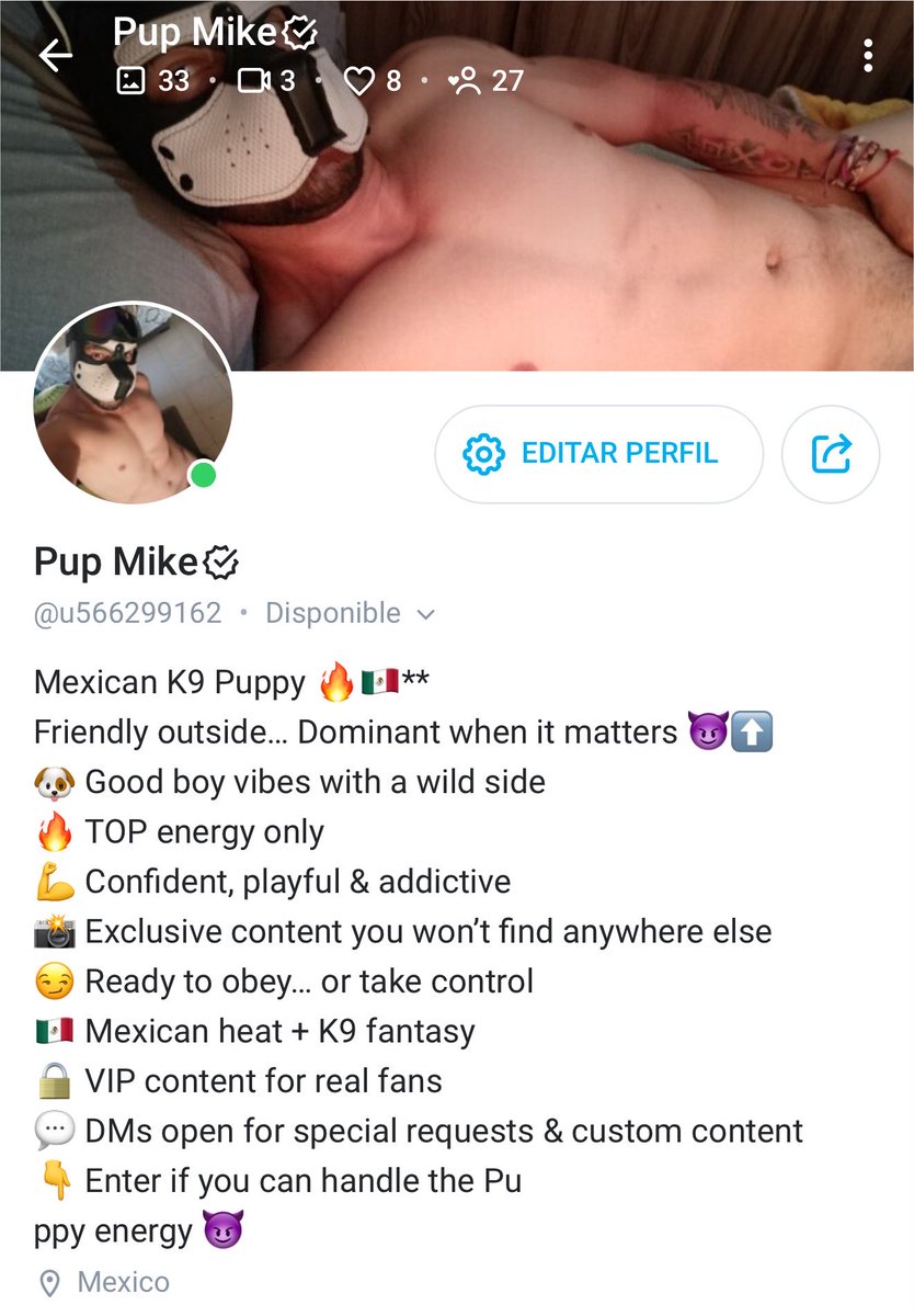 Thepupmike's tweet photo. Go sub to my only fans!!! woof woof 🫵🏻😏😈🔥🐾

https://t.co/HOkwBJYhDH https://t.co/qizOMJ7Saq