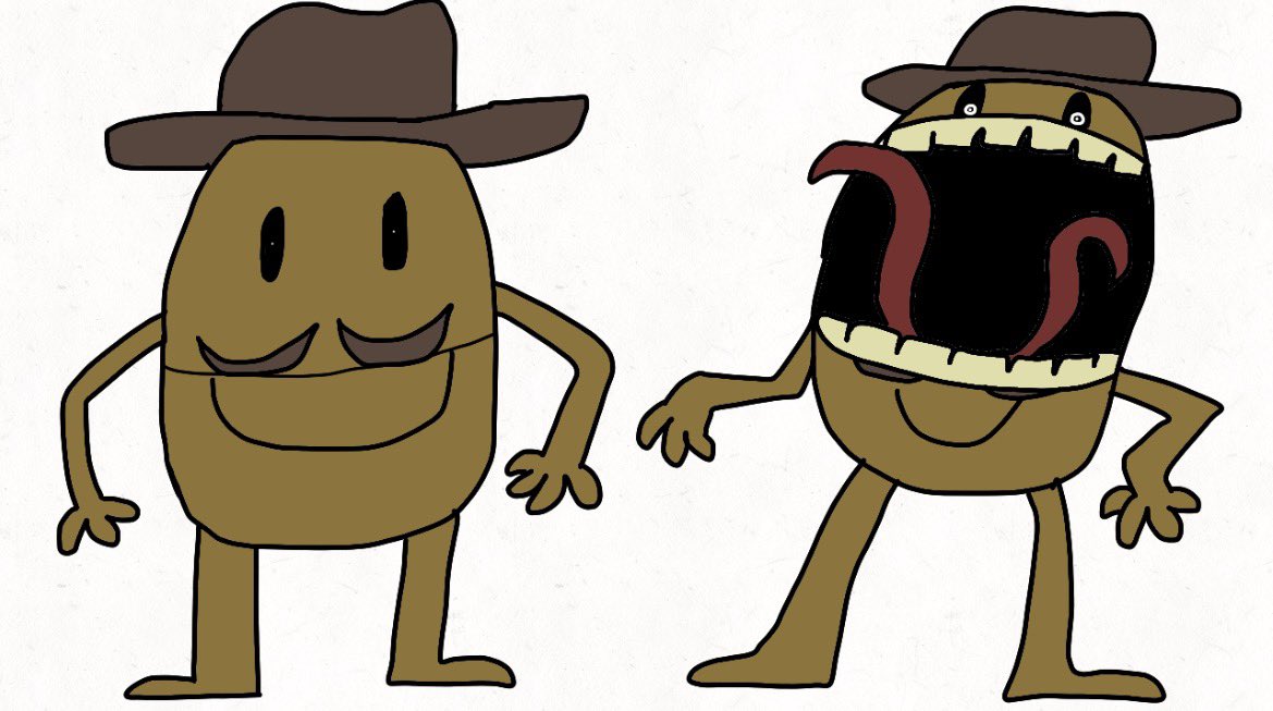 PiggyAdorer2020's tweet photo. Just created a new concept for a POTENTIAL song Pulled Pork (IMITATOR), based off of that one really weird Mr p custom model with the mouth and stuff! https://t.co/IGo4Yoti8z