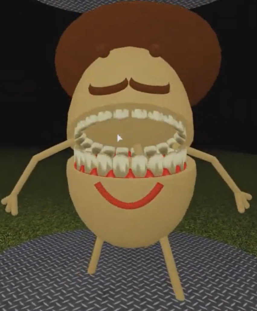 PiggyAdorer2020's tweet photo. Just created a new concept for a POTENTIAL song Pulled Pork (IMITATOR), based off of that one really weird Mr p custom model with the mouth and stuff! https://t.co/IGo4Yoti8z