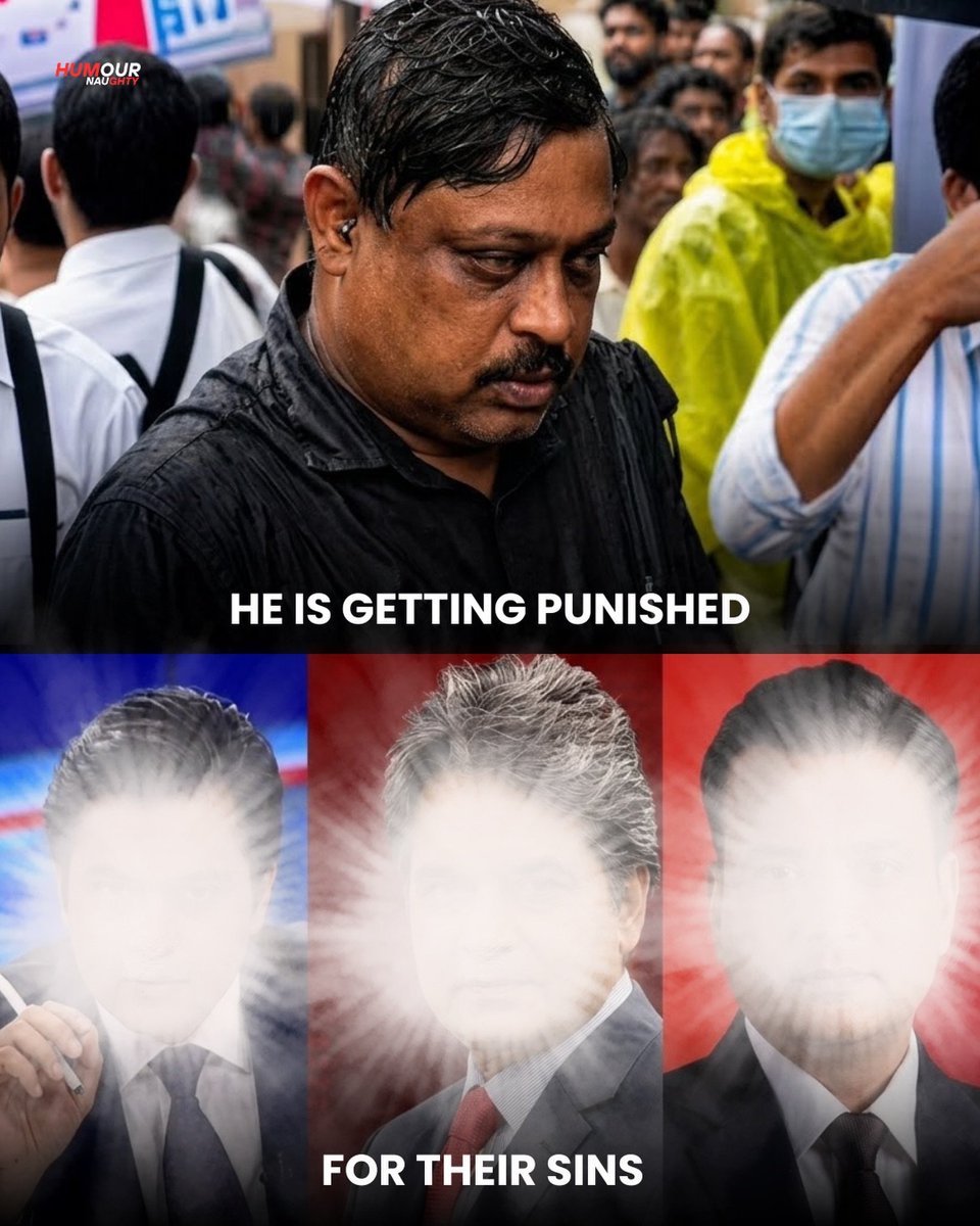 dhruvrathi147's tweet photo. Always genuine people face the consequences for sins of people in power.

Feeling sad for him💔 https://t.co/pKlqWSVMmY