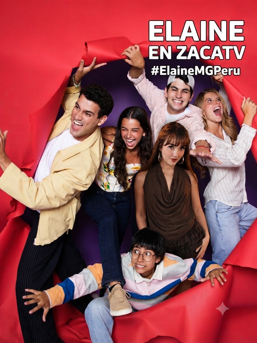 ElainersGlobal's tweet photo. Empezamos la tendencia un poco tarde pero a darle con todo, sin duda hoy será un programa especial 

ELAINE EN ZACATV
#ElaineMGPeru https://t.co/oN3q7Ani1K