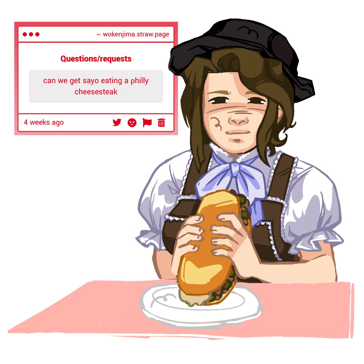 wokenjima1986's tweet photo. strawpage request 22 
#umineko https://t.co/vsTrTaevHz