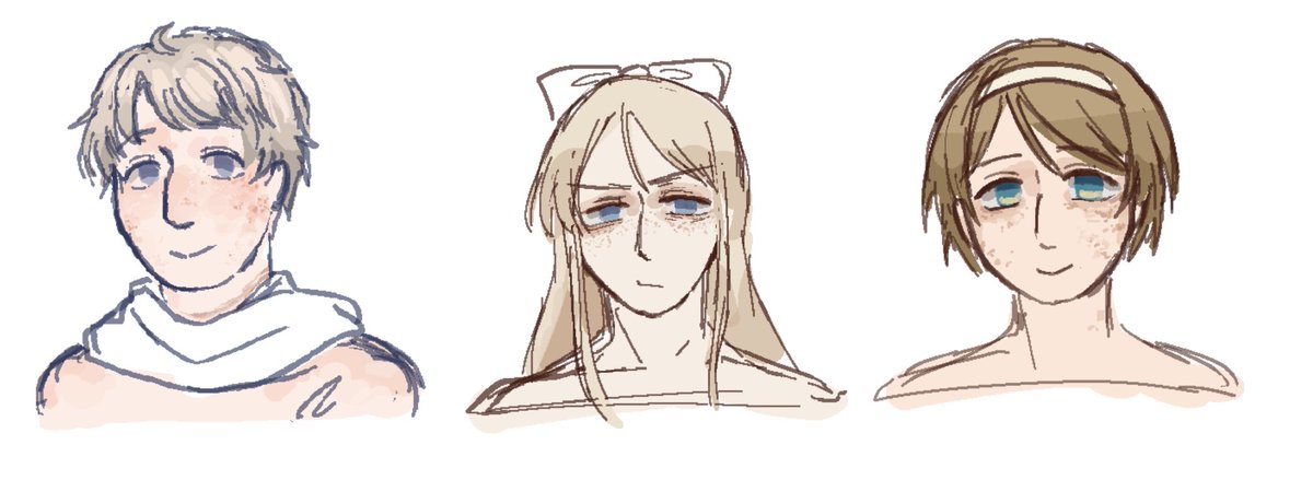 farukatsu's tweet photo. Vanya, Natasha, Katrúsja https://t.co/wwXXu9DjHv