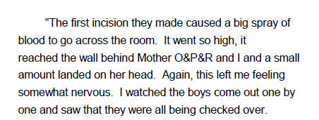 DebbieKennett's tweet photo. @TopQuokka @cjsnowdon Those are the words used in the root cause analysis for the triplet. I presume it means that the paediatricians failed to document their actions during the delivery of the twins. One has to wonder why. The parents both recorded blood spattering all over the walls. https://t.co/anxAPW0qgO