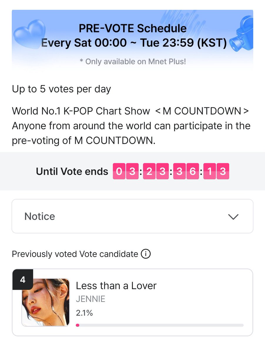 BP_VotingTeam's tweet photo. 📢 [Mcountdown Pre-Vote]

4. #JENNIE 

✅Goal: Give me 100 replies below.

We need to increase our votes BLINKS! Stream the MV and use the audio on Tiktok  too.

Vote here: https://t.co/FPfzL1aXvw https://t.co/jF8wgu1Kou