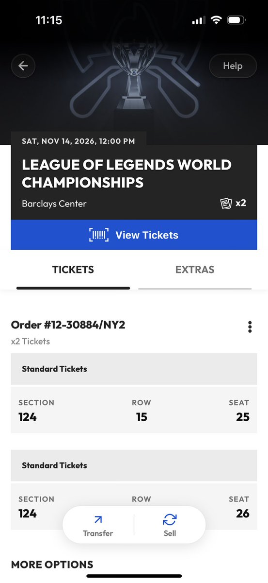 sgblack22204's tweet photo. Anyone looking for 2x tic kets to League of Legends World Championships
I got extra for my sister and her friend but luckily, they've got theirs also, I just want to get paid back and not tryna overprice
Dm if interested
#Leagueoflegend #Worlds2026 #Worldsfinal https://t.co/k3fR7XzpUb