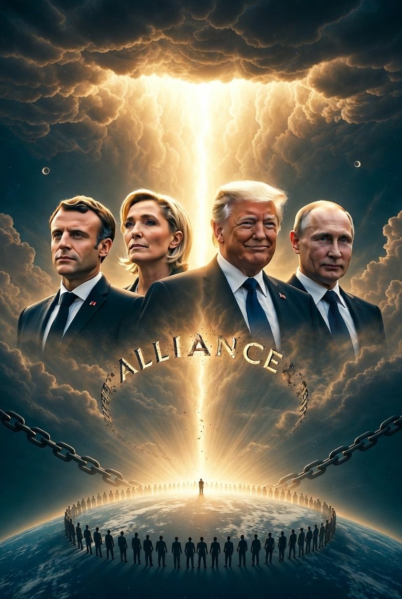 ChristinePP27's tweet photo. Michel Canon
TOUT EST SOUS CONTRÔLE : MESSAGE CLAIR À CEUX QUI DOUTENT.

Arrêtez le défaitisme : La vérité sur l’Alliance.
Suite  aux nombreux commentaires empreints de peur, de défaitisme et de  désespoir que j’ai reçus après ma dernière publication, je me vois  obligé de revenir une nouvelle fois sur le sujet de l’Alliance. Malgré  tous les textes que j’ai déjà consacrés à ce thème, il semble nécessaire  de rappeler certaines vérités essentielles.

Je vais être clair, factuel et direct, sans m’attarder dans les détails inutiles.
TOUT EST SOUS CONTRÔLE DE L’ALLIANCE.
L’État profond n’existe plus. Il a été neutralisé. Point final.

Si  l’État profond était encore pleinement aux commandes aujourd’hui, la  situation que vous vivez serait INFINIMENT PIRE . Vous ne mesurez  probablement pas à quel point les choses ont déjà été contenues,  redirigées et atténuées dans l’ombre.
L’Alliance  joue le jeu de l’ancien système de domination et de corruption, mais  elle le fait de manière volontairement ABSURDE, FORCÉE et INCOHÉRENTE .  Ce n’est pas une maladresse : c’est une stratégie. L’objectif est de  créer des fissures visibles dans la matrice, de multiplier les  contradictions tellement évidentes que même les esprits les plus  endormis commencent à se poser des questions. C’est une façon de  réveiller les consciences sans imposer brutalement la vérité.

Macron  et plusieurs autres chefs d’État qui faisaient partie de l’ancienne  structure ont été remplacés par des personnes alignées avec l’Alliance.  Ils continuent d’incarner le rôle destructeur à la vue de tous, mais ce  n’est plus qu’un rôle de théâtre. La plupart de leur entourage proche a  également été remplacé. Et le plus fascinant, c’est que cela fonctionne  parfaitement : même chez de nombreuses personnes qui se disent «  réveillées », Macron (et d’autres) passent encore pour les véritables  responsables. C’est précisément l’objectif recherché. Cela permet de  tester, de révéler et de faire grandir le discernement collectif.
La vraie Marine Le Pen fait partie de l'Alliance.
Tous  les événements majeurs,  qu’ils soient politiques, géopolitiques,  sociaux, économiques, sportifs d’envergure ou électoraux,  sont sous le  contrôle de l’Alliance depuis 2020. Rien n’est laissé au hasard. Je  pourrais continuer cette liste très longtemps.

Je  comprends tout à fait que les personnes encore profondément  anesthésiées par le « Prozac » de l’ancien système ne perçoivent rien de  cela. C’est normal à ce stade. En revanche, ce qui me peine, c’est de  voir des personnes qui se disent réveillées se faire du mal à  elles-mêmes en restant constamment dans le négatif, le jugement  permanent, le rôle de martyr et la plainte.
L’Alliance  ne modifiera pas son plan stratégique parce qu’une minorité  s’impatiente ou crie sa frustration. Elle sait pertinemment que des gens  souffrent, perdent espoir et traversent des moments difficiles. Elle en  est consciente. Mais le processus exige du temps. Le nouveau monde se  construit progressivement, au rythme exact du réveil des masses. Ni plus  vite, ni plus lentement. Toute précipitation risquerait de créer plus  de chaos que de bien.

Il  n’y aura jamais un sauveur extérieur qui arrivera avec la cavalerie  pour vous sortir de votre torpeur. VOUS ÊTES VOTRE PROPRE SAUVEUR. C’est  en vous réveillant pleinement, en choisissant la positivité, en  refusant de nourrir le désespoir et en reprenant votre pouvoir personnel  que vous activez les prochaines étapes.
Le nouveau monde n’est pas « pour dans 50 ans ». IL EST DÉJÀ EN TRAIN DE NAÎTRE SOUS NOS YEUX .

Ce  sont les résidus du vieux formatage mental qui rendent encore aveugles  beaucoup de ceux qui sont pourtant réveillés. Quand vous regardez avec  le bon regard, vous commencez à voir les signes partout : les failles  dans le système, les synchronicités, les victoires silencieuses, les  changements invisibles pour le grand public mais bien réels.
L’Alliance  n’attend que vos sursauts de conscience collective, vos élans positifs  et vos prises de responsabilité individuelles pour passer à l’étape  suivante. Et ainsi de suite, étape après étape.

Tout  semble encore « réel » comme avant… mais ce n’est plus comme avant.  L’énergie a changé. Le scénario est différent. La fin de l’histoire est  déjà écrite : c’est celle de la libération.
Ce que vous vivez actuellement est LE FILM DE VOTRE PROPRE LIBÉRATION .
Vous  n’êtes pas seulement le spectateur. Vous êtes aussi l’acteur principal.  Et plus vous jouez votre rôle avec conscience, clarté et positivité,  plus le film s’accélère dans la bonne direction.
Restez centrés. Restez positifs. Faites le travail intérieur. Et surtout, AGISSEZ EN CONSÉQUENCE.
Le réveil n’est pas seulement une question de savoir. C’est une question d’état d’être.
Michel