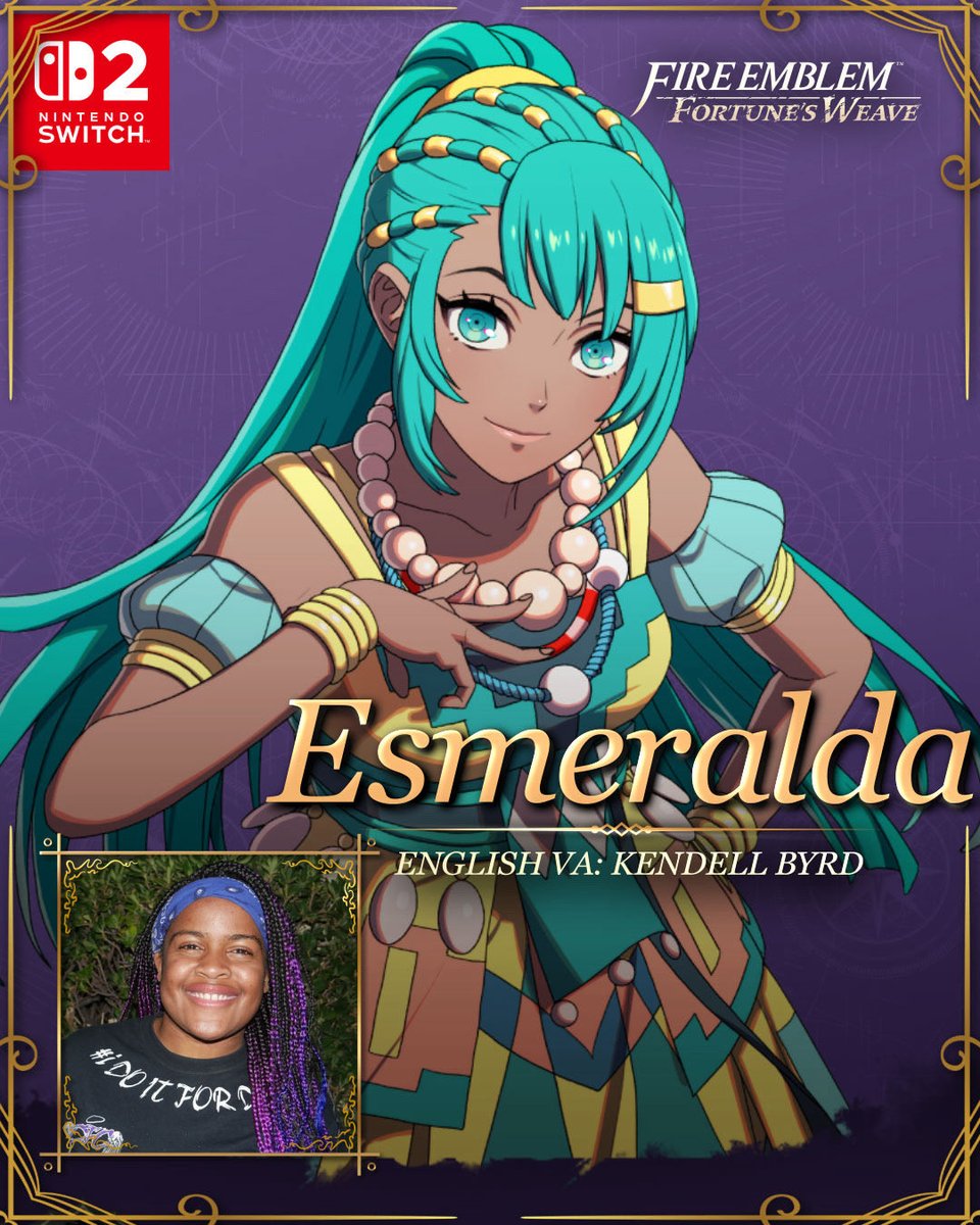 Kendell Byrd is Esmeralda 🔱💙🔥🥰 tweet media