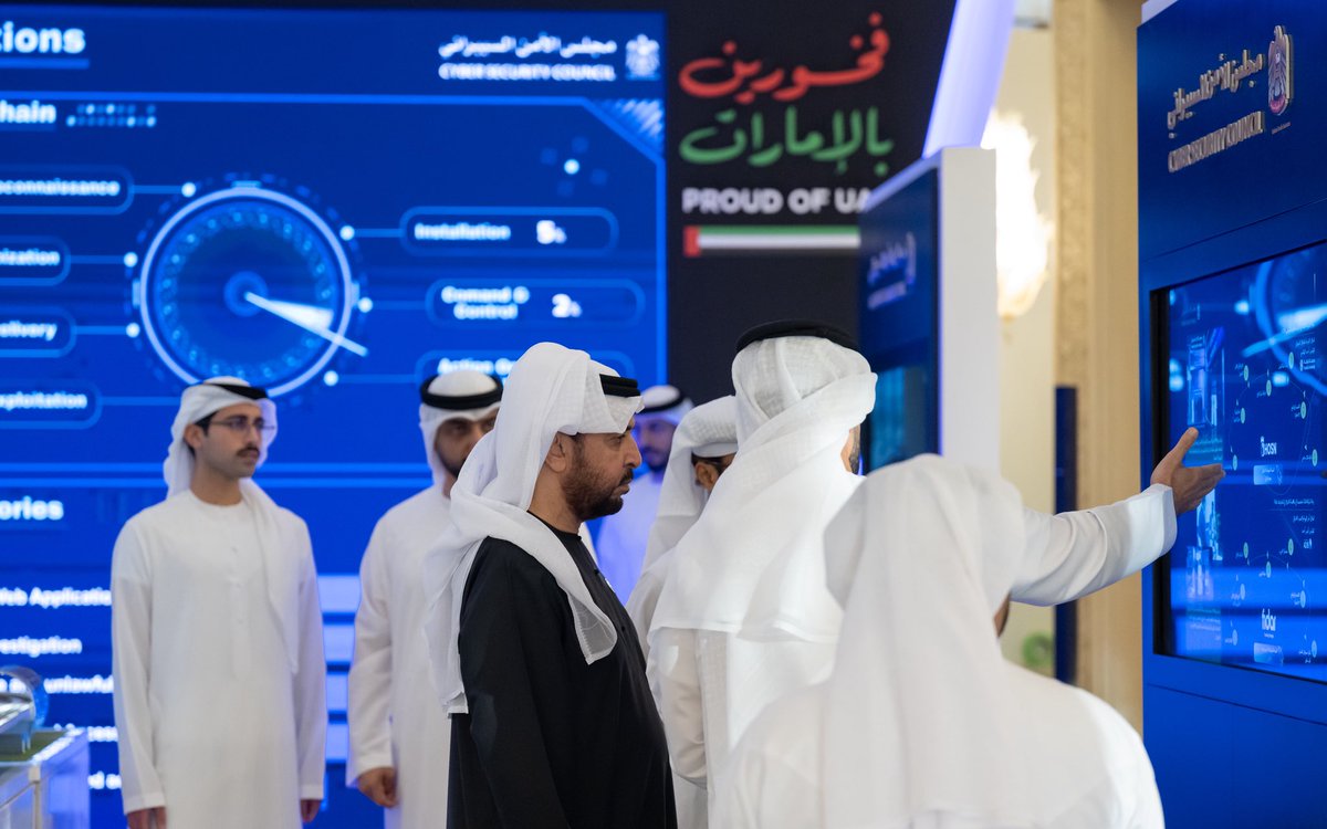 HamdanBinZayed's tweet photo. يشكل الأمن السيبراني ركيزة أساسية لحماية مكتسبات الوطن وتعزيز استدامة مسيرة التنمية الرقمية.
جهودٌ وطنية مقدّرة يقودها مجلس الأمن السيبراني لتطوير منظومة الأمن السيبراني، وتمكين الكفاءات الوطنية عبر برنامج “CyberE71”، بما يعزز ريادة دولة الإمارات في المجالات الرقمية ويواكب تطلعاتها المستقبلية.