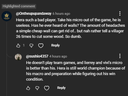 Hera_Aoe's tweet photo. Genuinely don't know which of these comments offends me more 😂😂 https://t.co/CYPyapx2ox