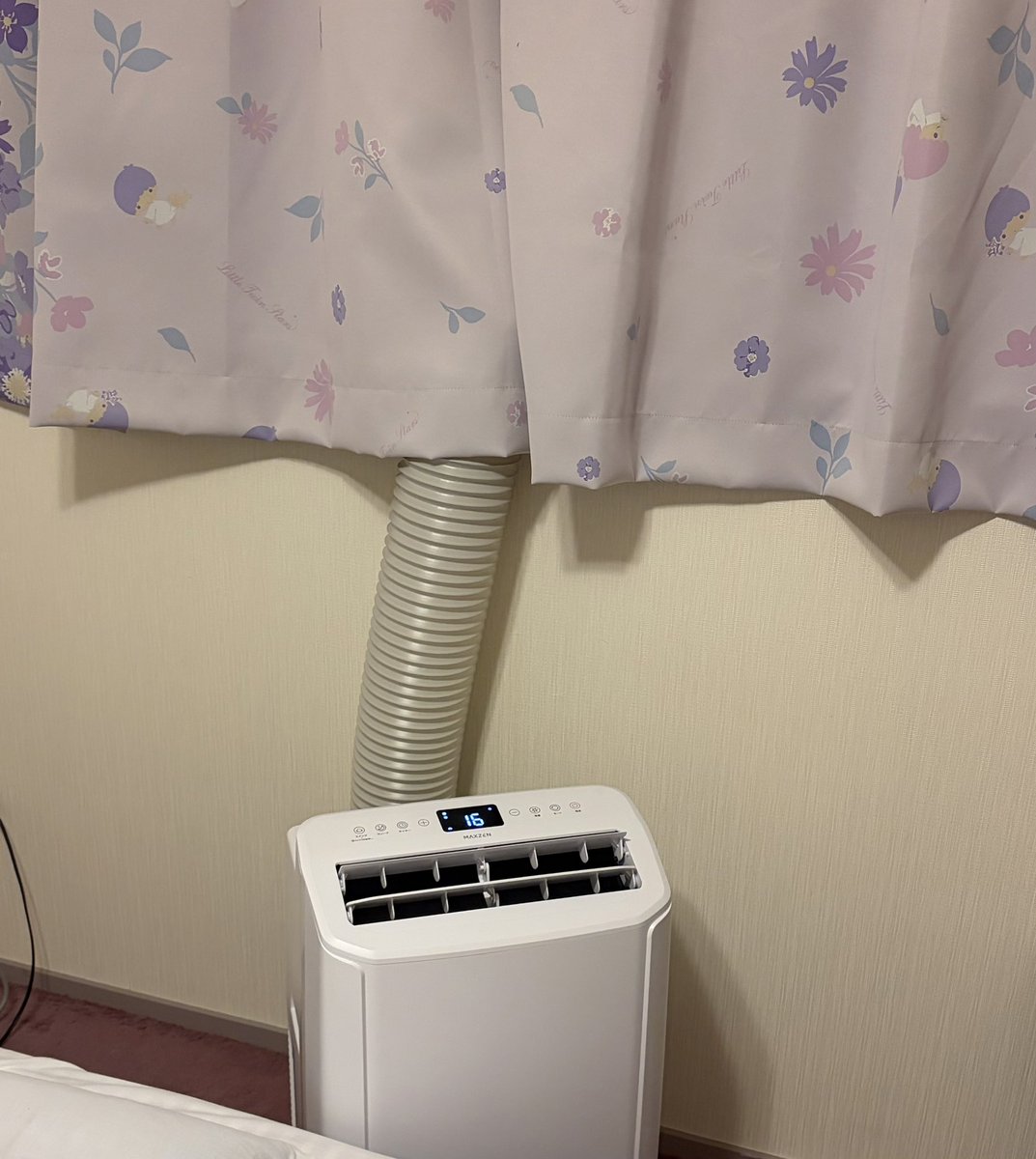スポットクーラー、気に入ったので寝室用にもう一台買った😇
