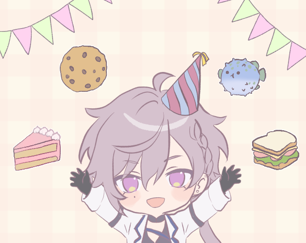 croussants's tweet photo. Happy Birthday Scien Brofiise! <3

I made a short, silly game for his birthday~ Please check it out in the replies🩷🩷

#シアン・ブロフィワーズ誕生祭2026
#終ヴィル https://t.co/WkTI1ZnJK4