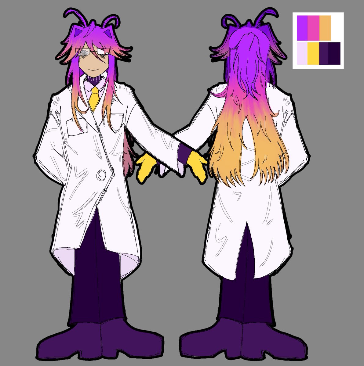 WonderKittyKae's tweet photo. Lil reference for art fight....Vesper!! https://t.co/uzew7CBDh1