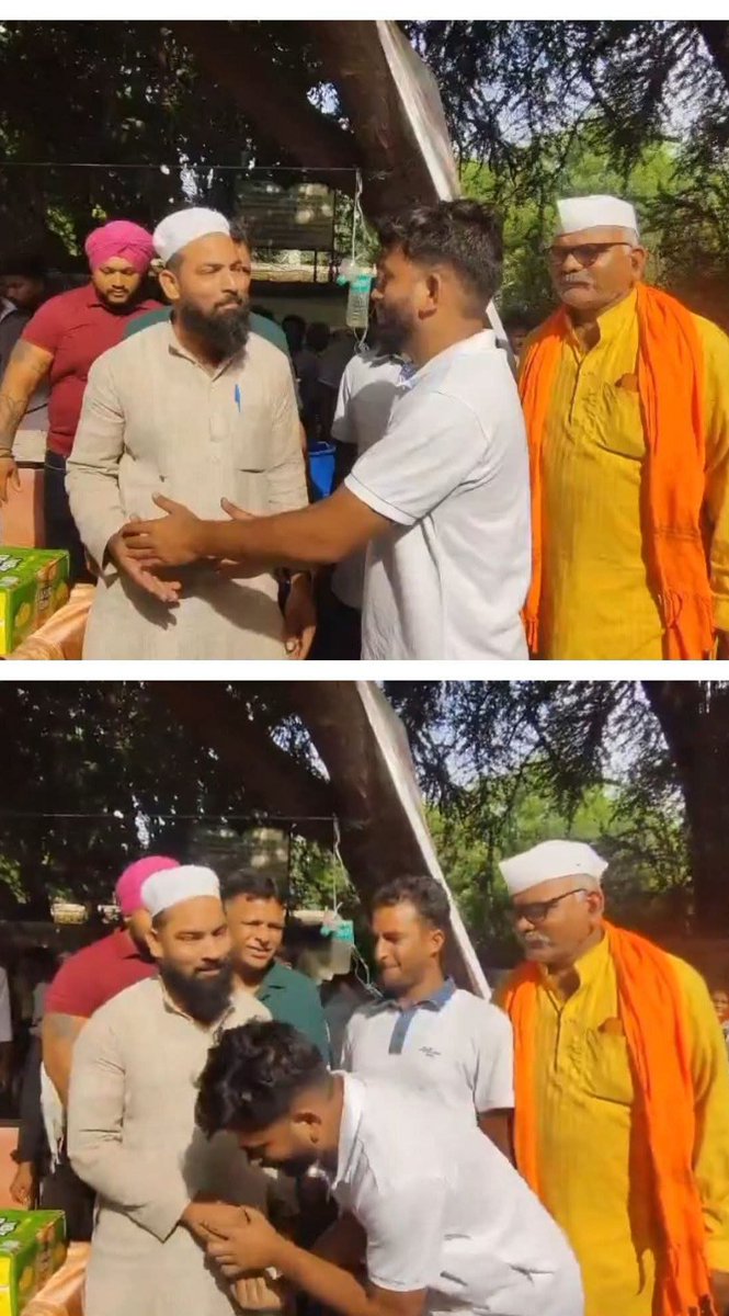 khansalman88177's tweet photo. भाई जुनैद को लपेट दिया गया है बुरी तरह से,

जंतर मंतर पर छात्र छात्राओं के लिए पानी का इंतजाम खाने का इंतजाम करने वाले जुनैद खान 
जिन्होंने अपना एक फ्लैट भी बेच दिया था 
और ट्रक भर कर खाना पीना लेकर गए थे। 

Up कॉप्स ने उनके खिलाफ़ कार्यवाही की है। 

अब्दुल तुम कब समझोगे , https://t.co/hTNp2AYbVq