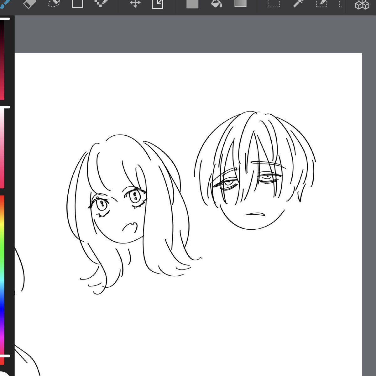 chekerangie's tweet photo. 片隅に落書きしてたやつ https://t.co/6X3pOmWeds