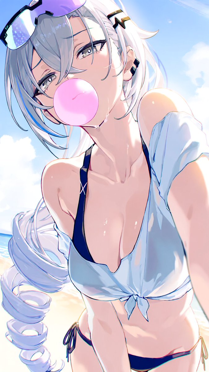 Melon1058908's tweet photo. "Hello? Earth to you?"

#銀狼  #SilverWolf #HonkaiStarRail https://t.co/rk6cB8V7an