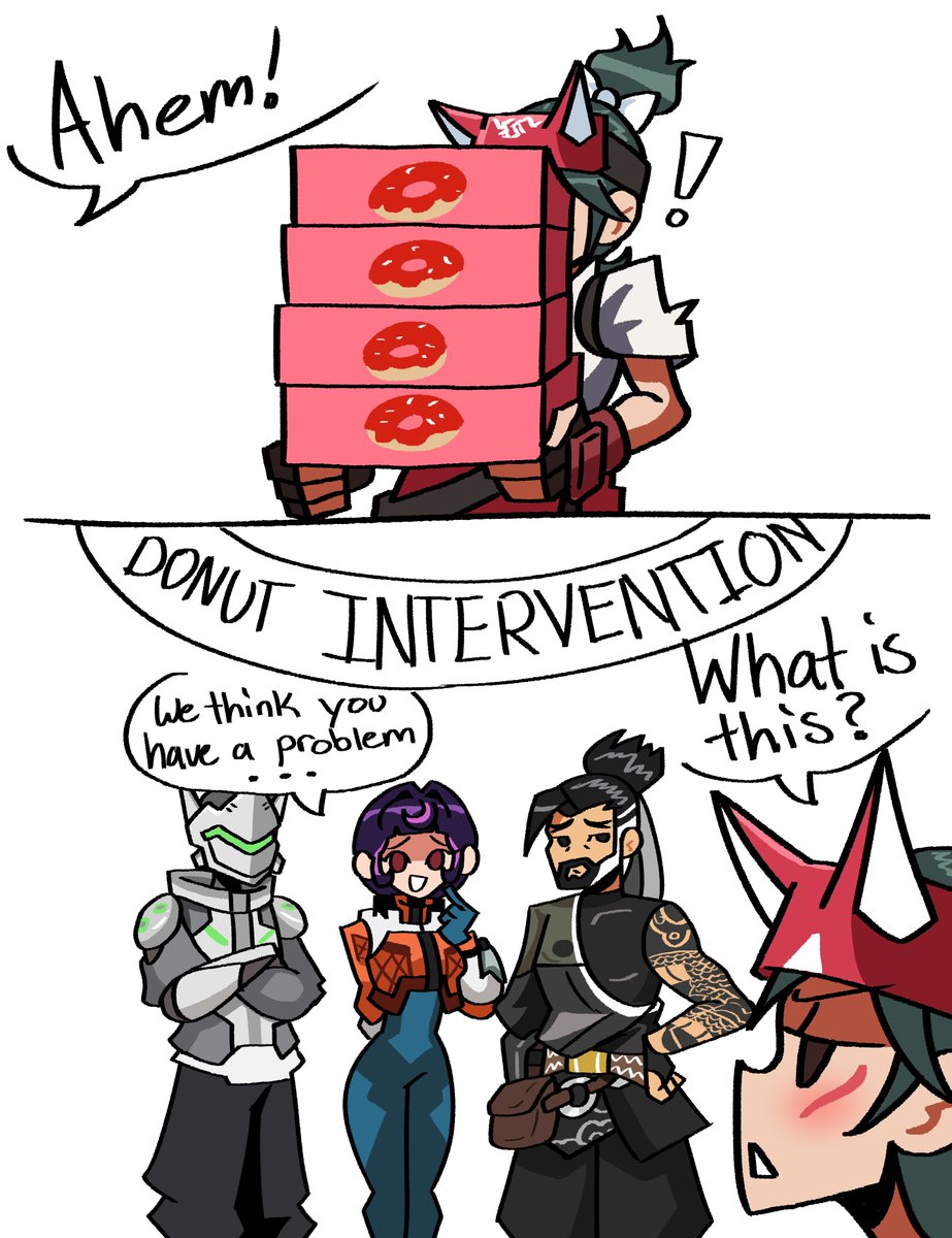 StrawHatPyro's tweet photo. Donut intervention https://t.co/auGMTAU91O