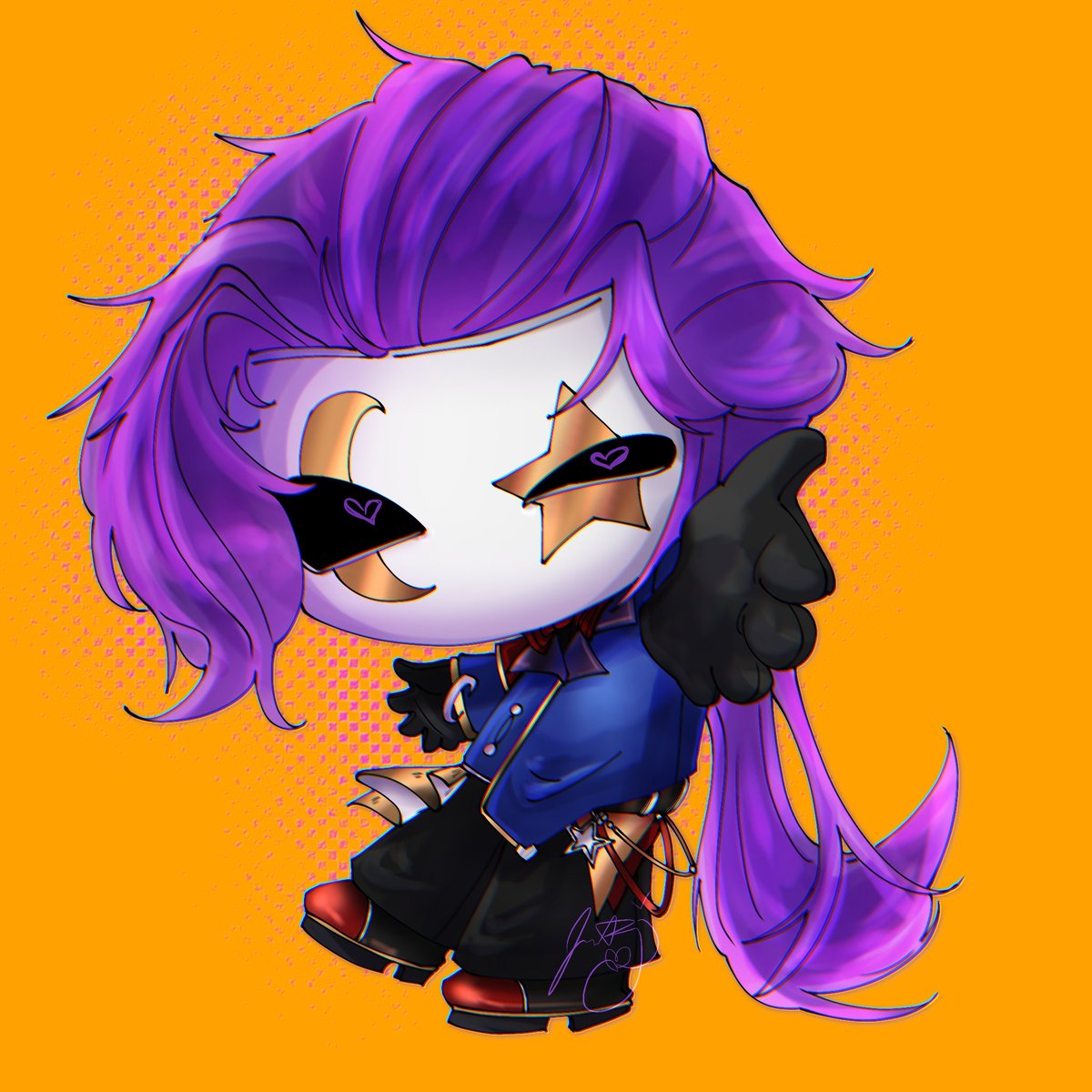 Purpegel's tweet photo. Wii since I lost my OC's ref and shoots, this works XD, new upgrade! https://t.co/cFGGxqJ7Ib