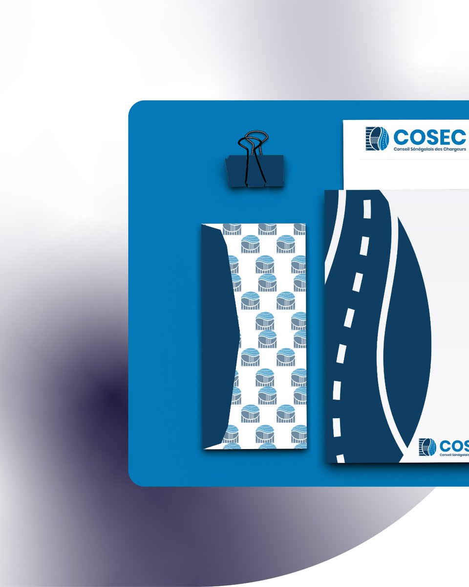 EyaidnC's tweet photo. De la papeterie aux supports digitaux, découvrez comment la nouvelle identité du COSEC se décline avec élégance et professionnalisme.

Des mockups qui illustrent la cohérence et la force de cette nouvelle image de marque.

#mockups
#stratégie
#eyaidncompany 
#Sénégal https://t.co/t25DFmUgWw