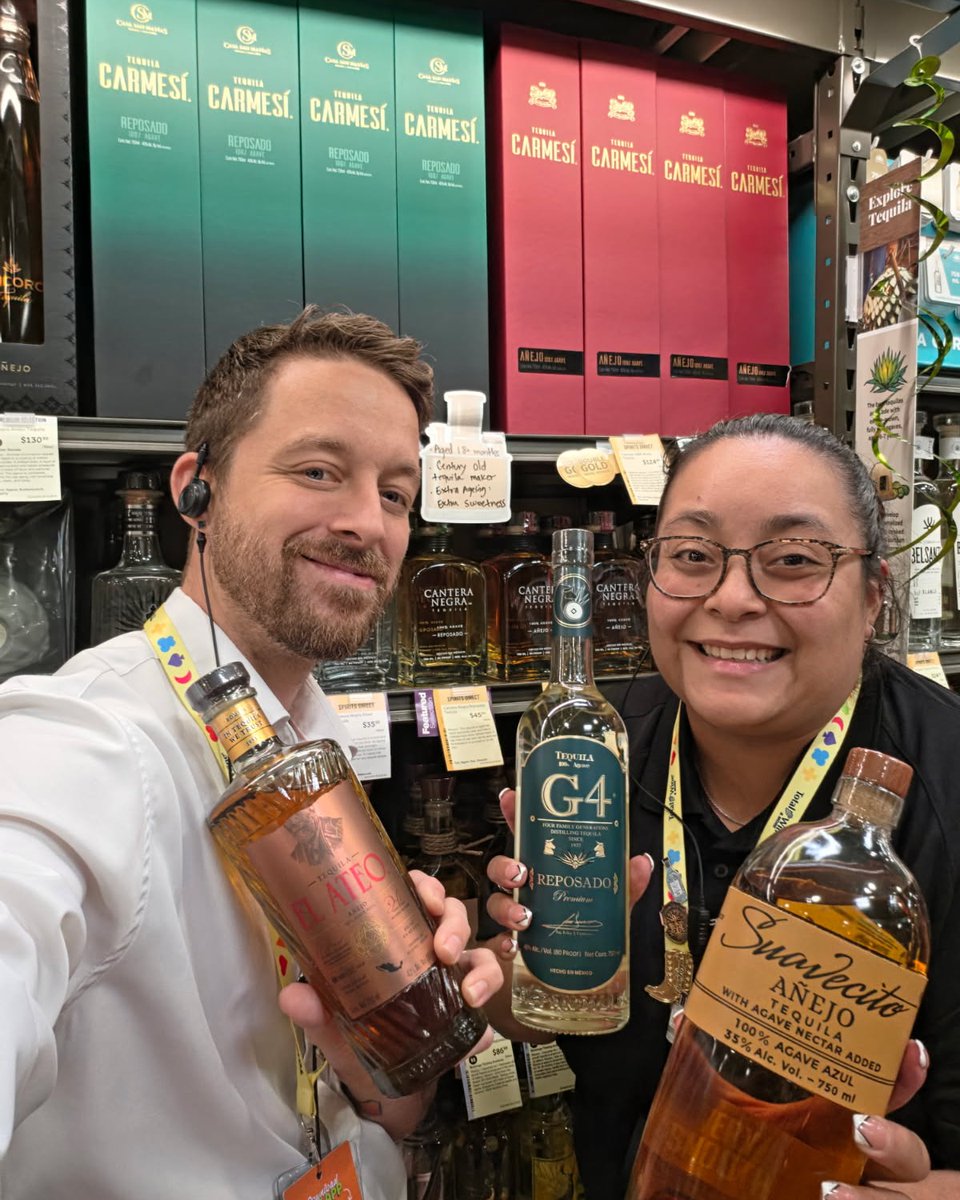 TotalWine's tweet photo. Happy National Tequila Day! 🥃
You didn’t need an excuse on a Friday, but you got one anyways.

Tag a friend, and make some plans tonight! https://t.co/NEQieOM2EM