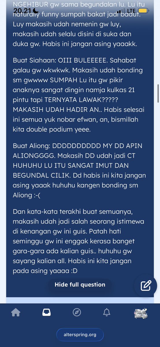 BlinkyMila's tweet photo. KHUSUS BUAT BLINKYS PLEASE BACA INI GW TERHARU @BlinkyMami @BlinkyAtap @BlinkyAlpin dan tentunya ada pesan juga untuk kalian semua dibawahnya huhu imut banget GW SUKA https://t.co/nGPcpCE60c