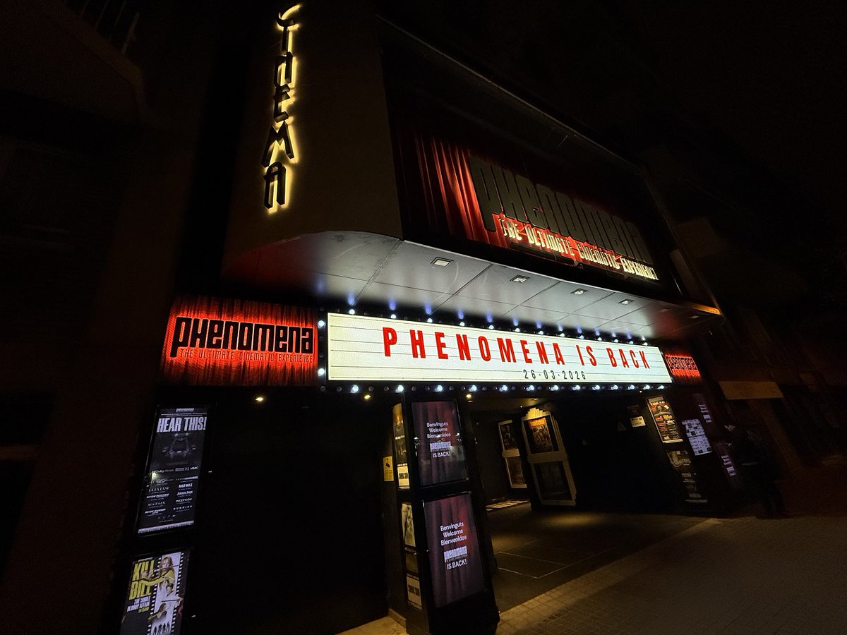 RevistaRubik's tweet photo. Nacho Cerdá: “@PhenomenaExp se caracteriza por convertir la experiencia de ir al cine en algo más sofisticado, glamuroso y teatral”

Entrevista en RUBIK para conocer las claves de la remodelación y su visión de la experiencia cinematográfica: https://t.co/Vw56S99R4J https://t.co/ExcBcGW6Lx