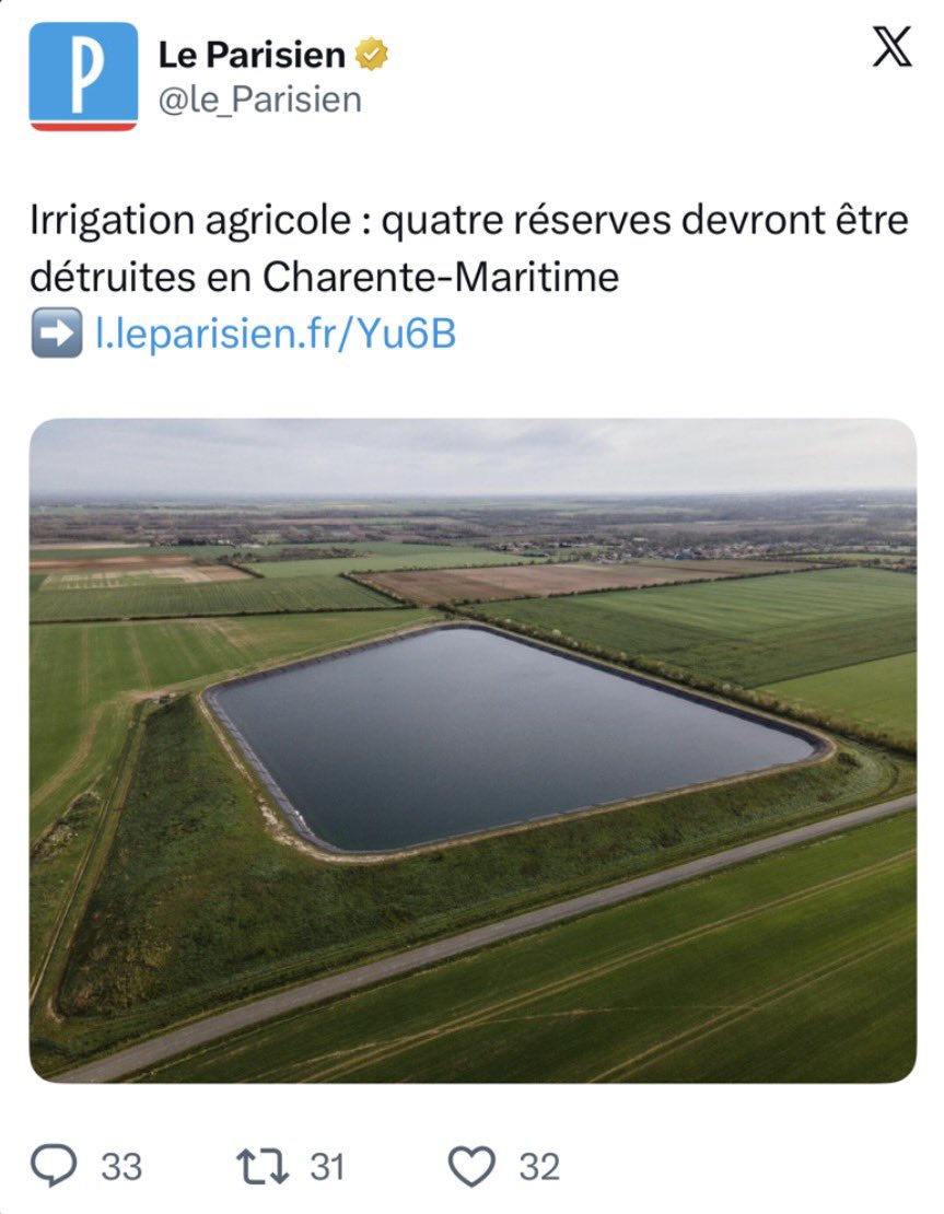 CelineImart's tweet photo. 3,5 millions d’euros d’argent public pour les construire. 
15 ans de procédures pour les condamner. 
Et une facture supplémentaire pour les détruire.

L’absurde est-il donc la dernière ressource que la France sache encore stocker ? https://t.co/jlDllBh4jD
