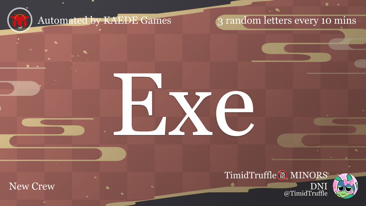 3letter_'s tweet photo. Exe https://t.co/ExnYZqWEw2