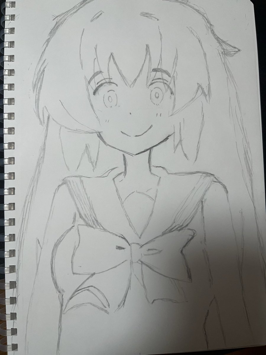 yumemimarugo's tweet photo. 本で勉強して練習してみた！まだラフだけどね
#イラスト　#ラフ https://t.co/mRwZyqMOA3