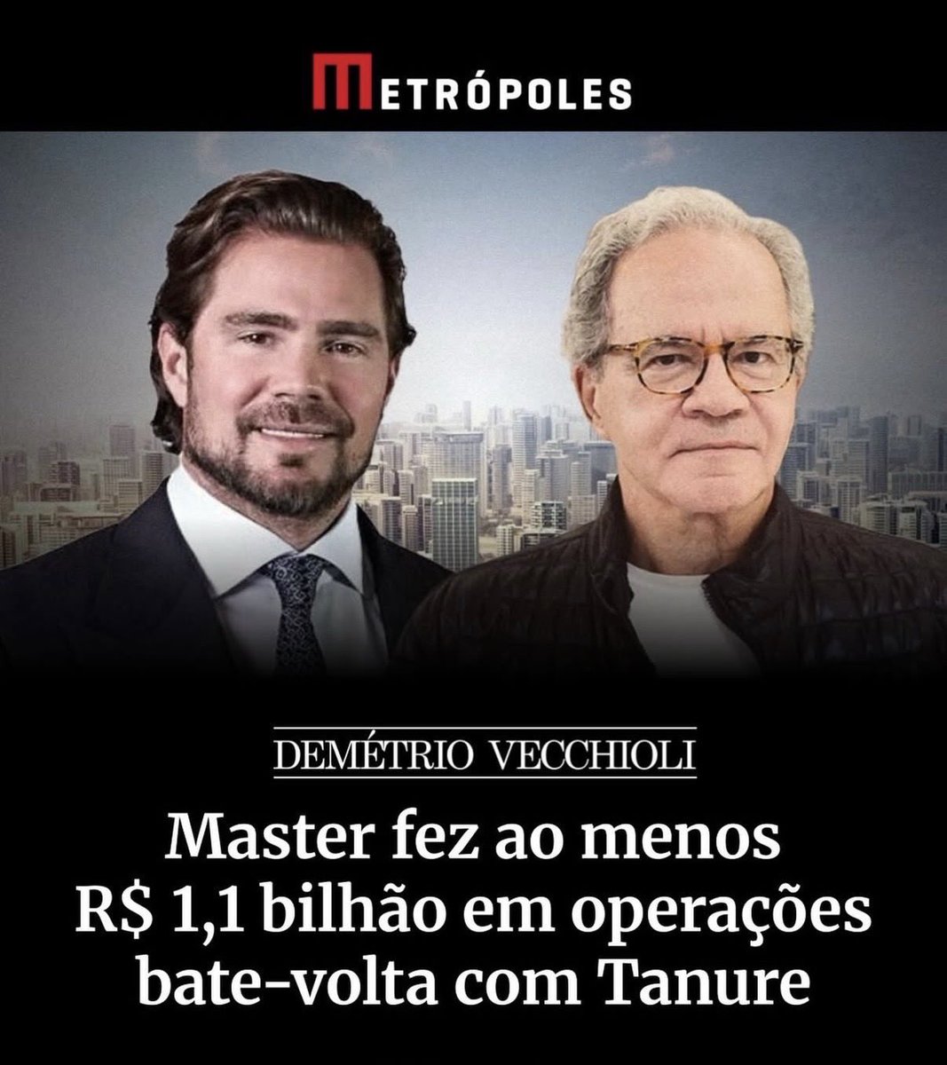 marcelobretas's tweet photo. Há muitas formas de identificar o sócio oculto de uma empresa, ainda que seja um banco. Bom lembrar: o dinheiro deixa rastros.

Quase 30 anos analisando esquemas complexos me ensinaram que estruturas sofisticadas não resistem a uma investigação técnica bem conduzida. https://t.co/IuGnRfjKVp