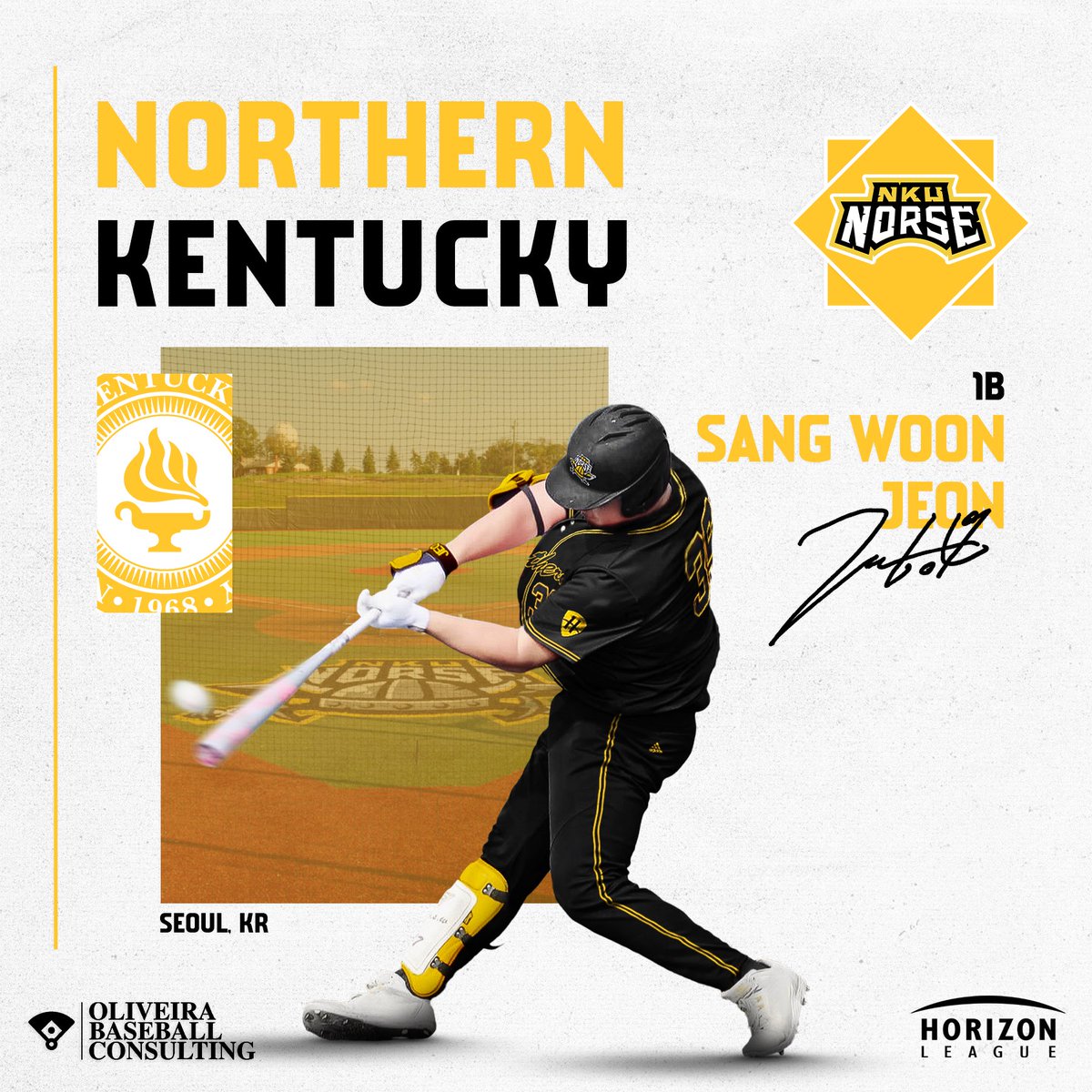 sangwoon35's tweet photo. I am excited and blessed to announce my commitment to Northern Kentucky University. I want to thank my family, teammates, and all of the coaches who have helped me throughout this journey.

Special thanks to Oliveira Baseball Consulting for their guidance and support, and to the NKU coaching staff for giving me this opportunity to play at the next level.

Go Norse! ⚔️⚾️
@OBC_Recruits 
@CoachDintz41 
@DizzyPeyton_NKU 
@perk_45 
@fungoman5 
@Coach_Cook_12 
@scottbarnum12