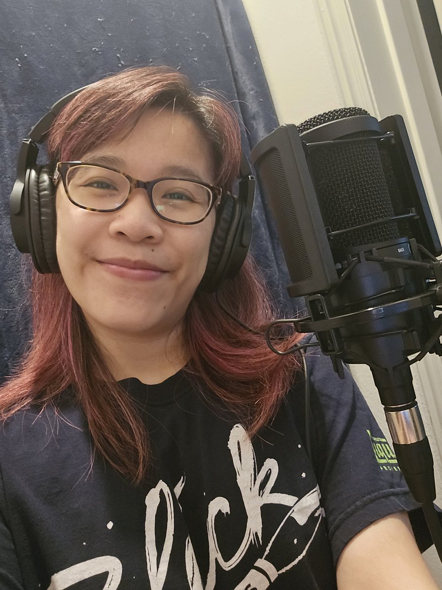 shiniXIII's tweet photo. Dedication (or is it desperation to leave my day job?😂) is finishing a week of 6:30p-8:30a overnight call and going straight into 3 days of 10a-3p voice acting bootcamp bc what is sleep 😅
@CloseCredits https://t.co/V9fV8ww6oH