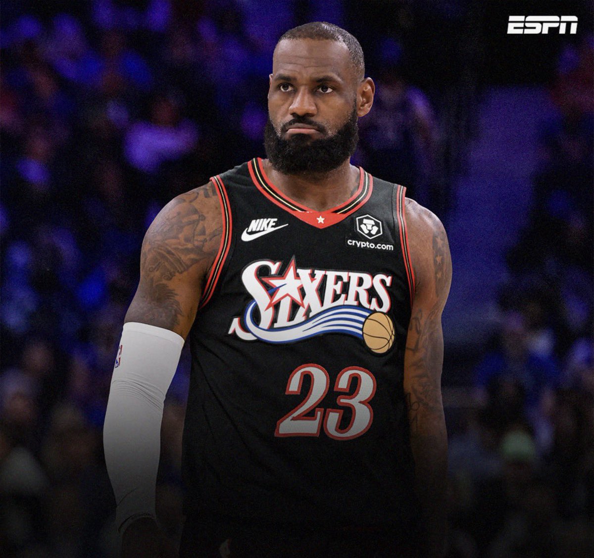 demas6Basket's tweet photo. BOOOM🔥🔥🔥🔥 LeBron James a los Philadelphia 76ers, 2 años x $8M con opción de jugador

(via @ShamsCharania) https://t.co/gu6qs0gILR